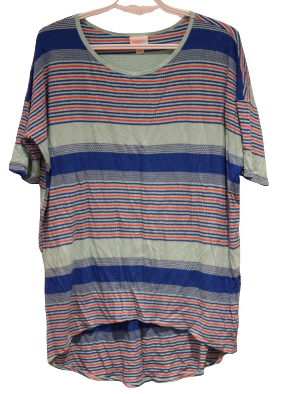 2/$30 🏷 Lularoe Ribbed Striped Irma Tunic Size XS